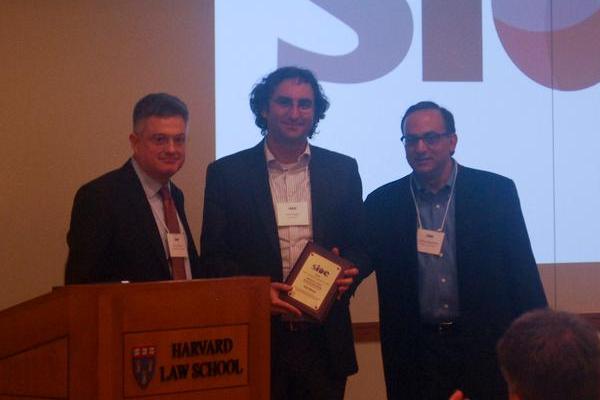 The Coase Award ceremony at SIOE 2015.